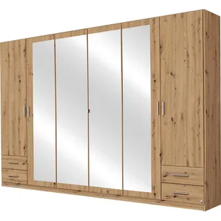 Rauch Drehtürenschrank FLEXX 270 x 210 x 54 cm Braun