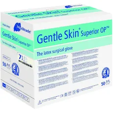 Bild von unisex OP-Handschuhe Gentle Skin® Superior OPTM weiß Größe 7,5 50 St.