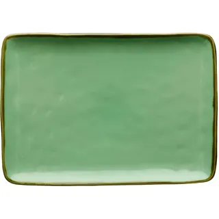 Nador Concerto Tiffany Green Verde Acqua Tablett rechteckig, Ø 27 cm B 19 cm Nylon/A