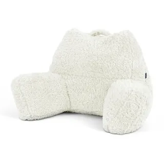 icon Rückenlehne Lesekissen Teddybär , Textil , Freiform , 74x63 cm , Hergestellt in Deutschland , Heimtextilien, Wohntextilien, Kissen, Rückenkissen