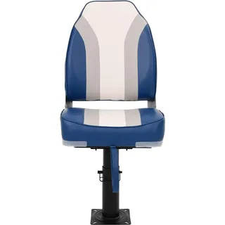 vidaXL Bootssitz mit Podest Höhenverstellbar 360° Drehbar