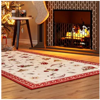 Villeroy & Boch »Nostalgic Shine Toy's Delight, eckig, rund und Läufer« rechteckig 6 mm Höhe Weihnachten, Wohnzimmer, Flur, Geschenk, Toys Delight, Dekoration,