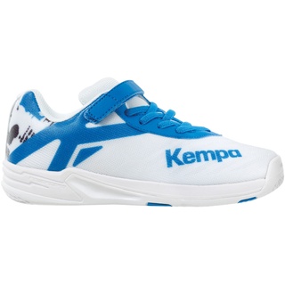 Kempa Wing 2.0 Handballschuhe Kinder weiß/fair blau 29