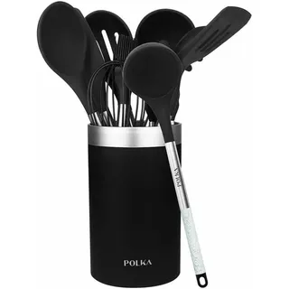Cecotec Polka Excellence Force Küchenutensilien-Set 9-teilig Schwarz