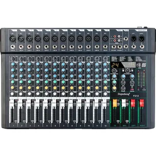 Audio-Mischer, 24DSP-Verarbeitung, Mehrere Eingangskanäle, FG12