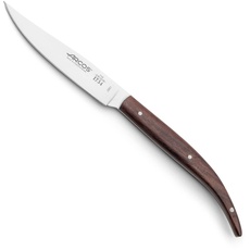 Arcos 373700 Table Messer - Steakmesser Tafelmesser - Klinge Nitrum Edelstahl 110 mm - HandGriff Rosenholz Farbe Braun