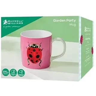 Maxwell & Williams Pete Cromer Party-Tasse, 370 ml, Marienkäfer, Geschenk in Box