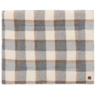 Jollein Krabbeldecke für Baby - Check Boucle - 100% Polyester - Laufgittereinlage - 75x95 cm - Spieldecke Baby