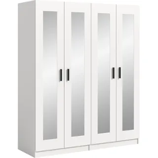 Home Affaire Kleiderschrank Farmsen 160 x 195 x 56 cm Weiß