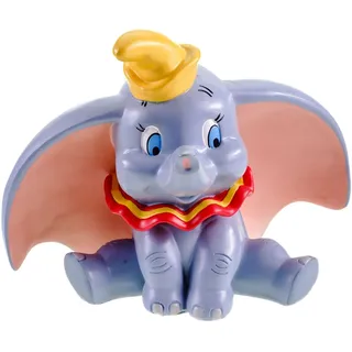 Gartenfigur Dumbo - Disney's bezaubernder Elefant für dein Zuhause aus Polyresin - Mehrfarbige Deko-Figur 20,5 x 27,8 x 20,8 cm - Offiziell lizenziert - Verzaubere deinen Garten!