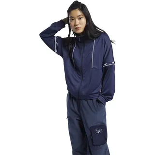 Reebok Damen CL F Vector Tape Tracktop Weste, Blau (Vecnav), XS