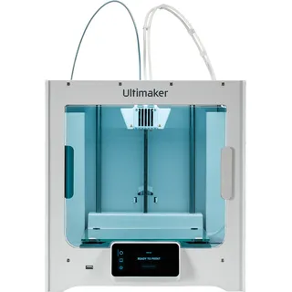 Ultimaker S3 3D Drucker beheizbares Druckbett, Dual-Düsen-System (Dual Extruder)