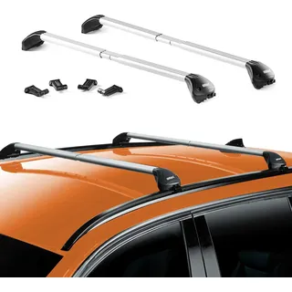 Dachträger Relingträger für BMW 3er Touring G21 2019-2025 Alu Silber 2 tlg ABE