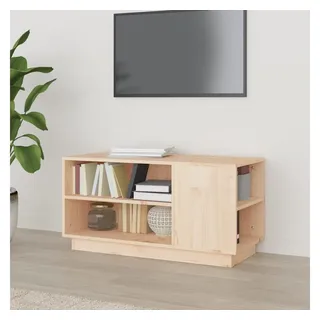 vidaXL TV-Schrank 80x35x40,5 cm Massivholz Kiefer