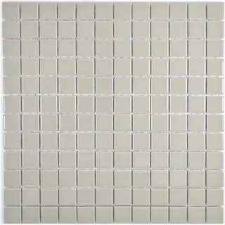 Mosaik Fliese Keramik schlamm quadratisch uni schlamm glänzend WB18D-2401 1Matte