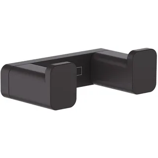 Hansgrohe AddStoris Handtuchhaken doppelt Schwarz Matt 41755670