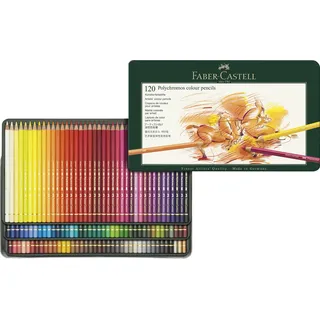 Faber-Castell Künstlerfarbstifte Polychromos 120 St. Mehrfarbig