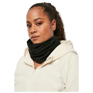 Build your Brand Black Organic Cotton Tubescarf, schlauchschal aus bio-baumwolle erhätlich in schwarz, einheitsgröße