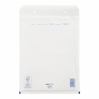CLASSIC Luftpolstertasche  7/G-17W, 230x340mm, für C4+, weiß