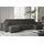 Ecksofa U-form Best stoff Abriamo Graphit Dunkelgrau