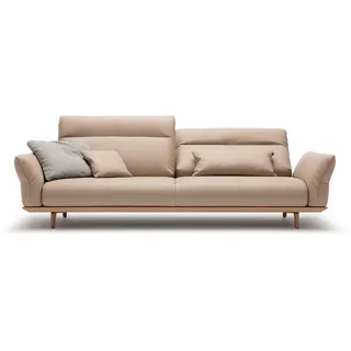 Creation BY ROLF BENZ 4-Sitzer »CR.460 Designsofa mit erstklassigem Sitzkomfort« Sockel in Eiche, Füße Eiche natur, Breite 248 cm, beige
