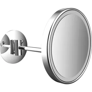 emco LED Rasier- und Kosmetikspiegel, einarmig, Direktanschluss, rund, 109406007