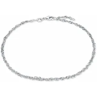 Amor »Schmuck Geschenk Körperschmuck, Singapurkettengliederung«, silberfarben