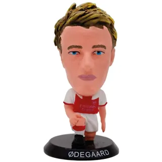 SoccerStarz - Arsenal Martin, Odegaard, klassisches Set, Nehmen Sie die Knie-Pose, Mini-Fußball-Figur – Kinder, Teenager – 2,5 cm x 2,5 cm x 5 cm – Wei – Kunststoff – Keine Batterien