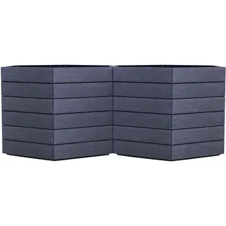 GARANTIA Ergo Vario 1 190 x 190 x 75 cm Anthrazitbraun