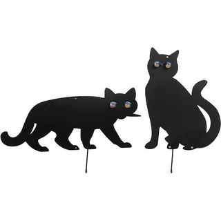Maximex Vogelschreck Katzen 37cm Schwarz
