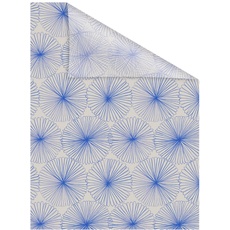 Bild Fensterfolie Floral blau B/L: ca. 50x50 cm