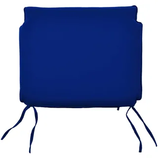 Teako Design Sitzkissen 48x50x5 cm – Komfortable Stuhlkissen für Stapelstühle, Gartenmöbel & Mehr – Verschiedene Farben (Blau) - Blau