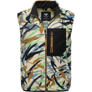 Ragwear Fleeceweste »Fleeceweste Collsy Vest«, braun
