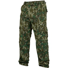 Mossy Oak Camo leichte Jagdhose für Herren, Camouflage-Kleidung, Größe XL, Greenleaf