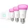 Hue White & Color Ambiance E27 9 W 1100 lm 3 St.