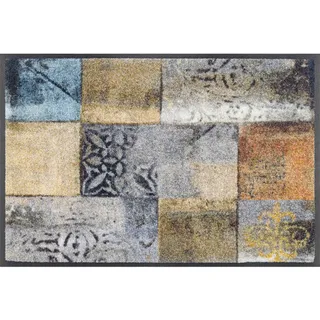 Wash+Dry by Kleen-Tex Fußmatte »Tilea« 40 x 60 cm gelb/ blau/ grau/ braun/ beige