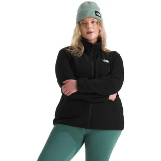 The North Face Womens Plus Glacier Fleece Jacket tnf black 50/52