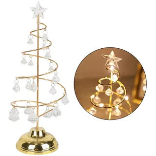 Weihnachtsbaum Lampe,Weihnachtsbaum Tischlampe,LED Weihnachten Tischlampe,Spirale Weihnachtsbaum Lampe