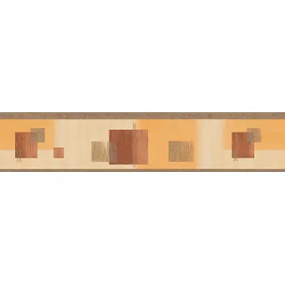 A.S. Creations A.S. Création Bordüre Only Borders 10 Borte 5,00 m x 0,13 m beige braun metallic Made in Germany 768926 7689-26