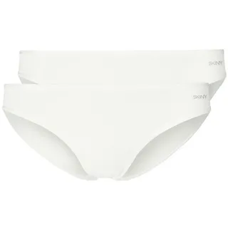 SKINY Rioslip, 2er Pack hüfthoch geschnitten, weiß