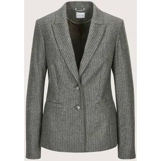 MADELEINE Jackenblazer »Blazer Eleganter Einreiher mit Kreidestreifen«, weiß