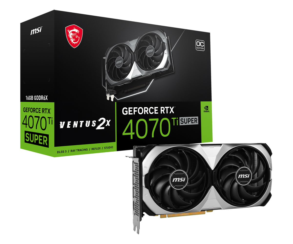 Bild von GeForce RTX 4070 Ti SUPER 16G Ventus 2X OC 16 GB GDDR6X V513-615R