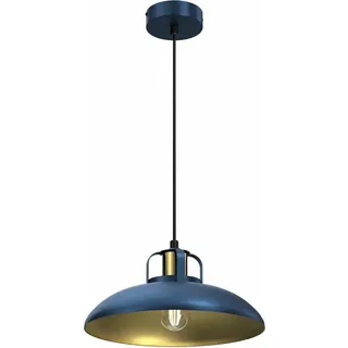 Milagro FELIX MLP7714 marineblau/gold Pendelleuchte - Blau