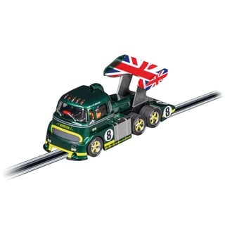 Carrera Digital 132 Racetruck Cabover British Racing Green, No.8