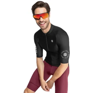 Siroko M2 Slate Kurzarm-radtrikot - Black - XL
