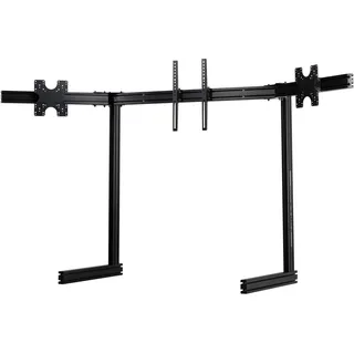 Next Level Racing Freistehender Triple Monitor Stand Schwarz