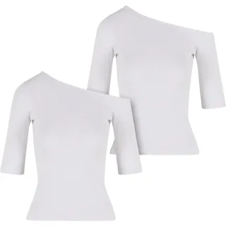 URBAN CLASSICS T-Shirts in white+white | Gr.: XS