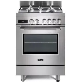 DE LONGHI PRO66MXLPZ Kochen Gas 60X60 Backofen Master Pizza Rostfrei Klasse