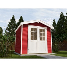 Bild Gartenhaus 218 3,01 x 2,35 m schwedenrot