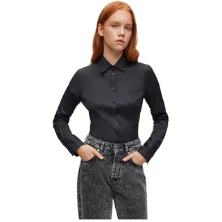Hugo The Fitted Bluse schwarz 40
